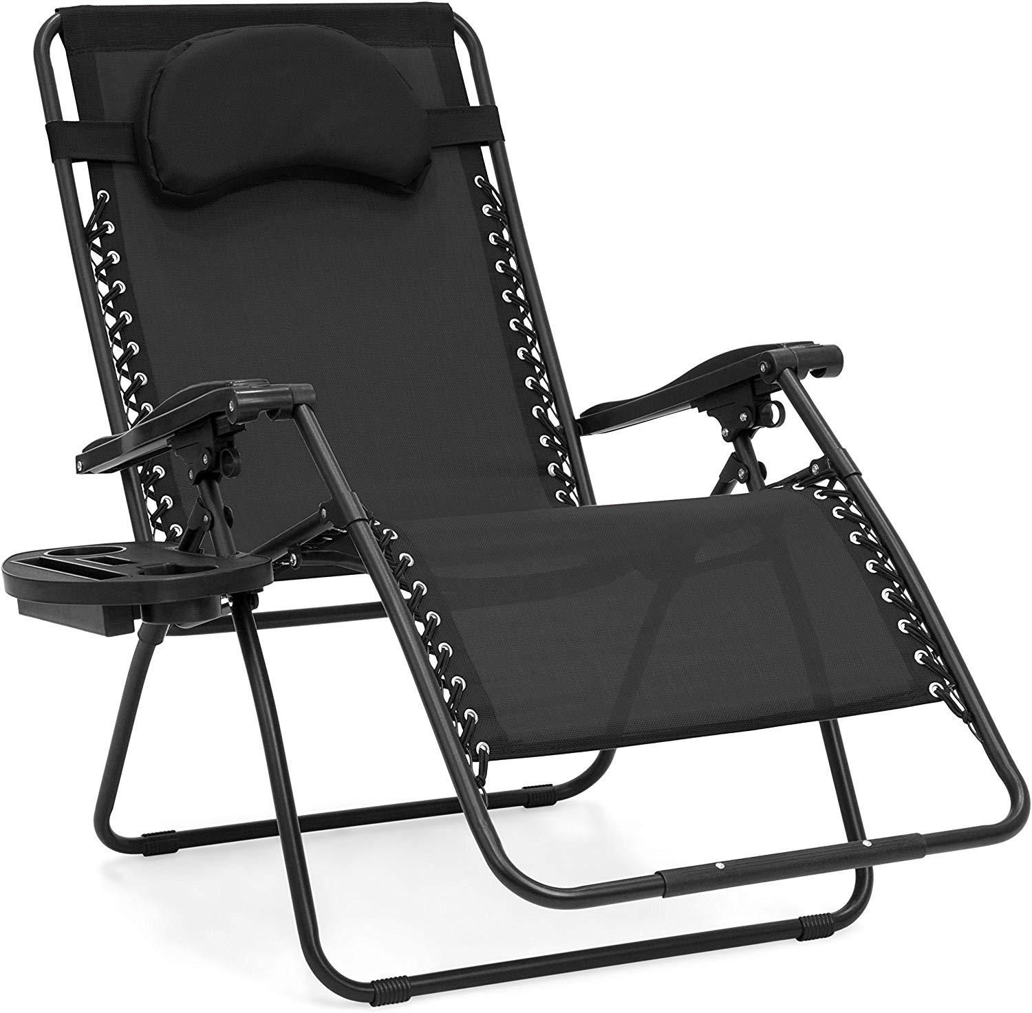 Best Choice Products Oversized Folding Mesh Zero Gravity Recliner Chair