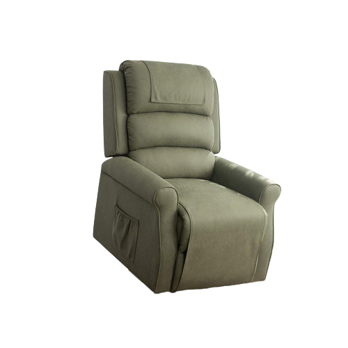 Irene House Power Chair Recliner (Suede Fabric)